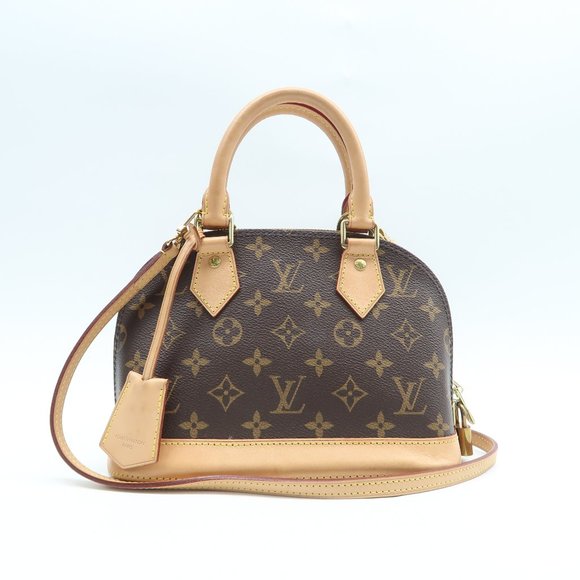 Louis Vuitton Alma BB Monogram Canvas Satchel - Picture 1 of 12